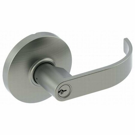 HAGER Archer Lever Entry Cylindrical Lock, No. 014438 Satin Chrome 3553ARC26D